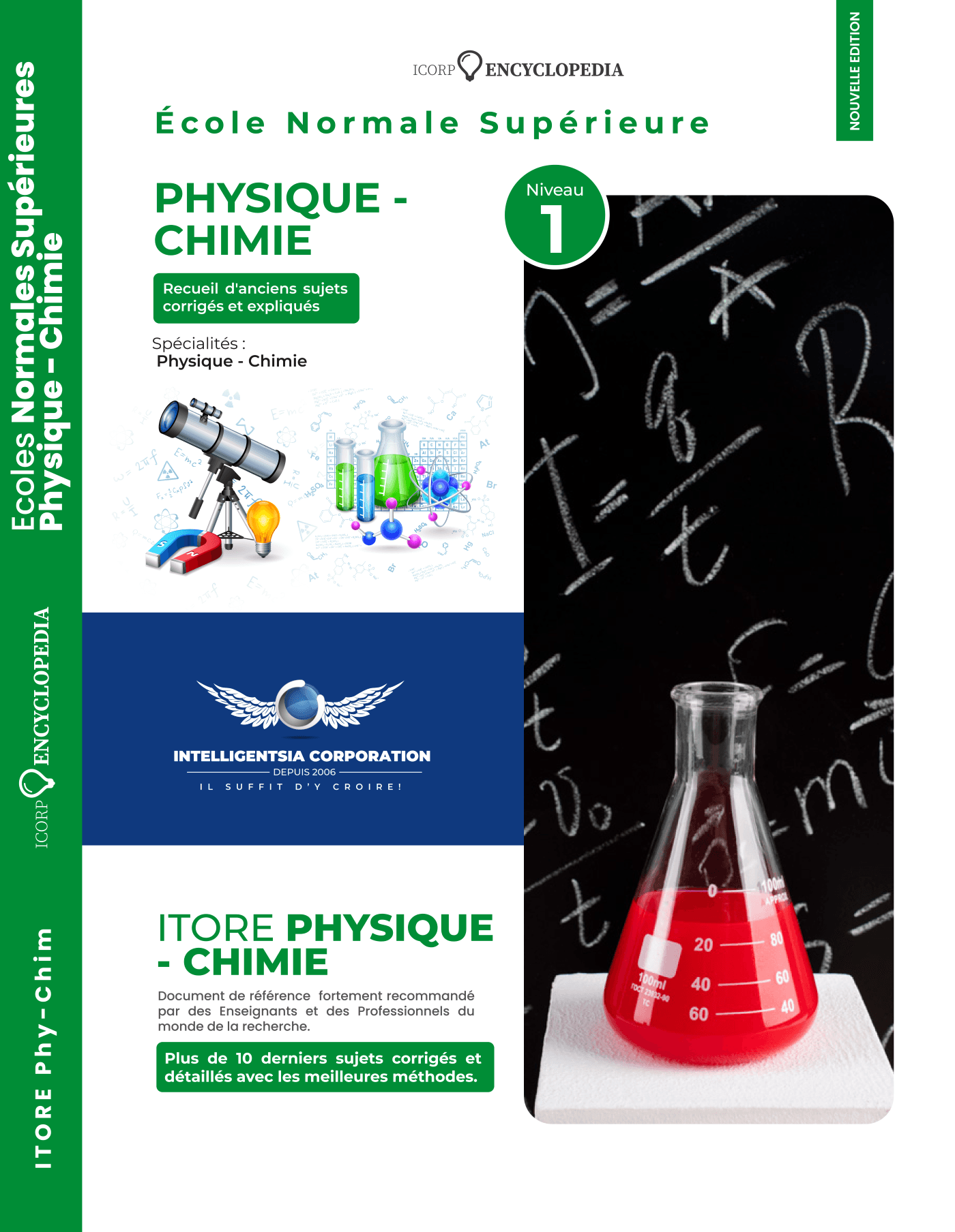 Couverture de École normale supérieure Physique-Chimie