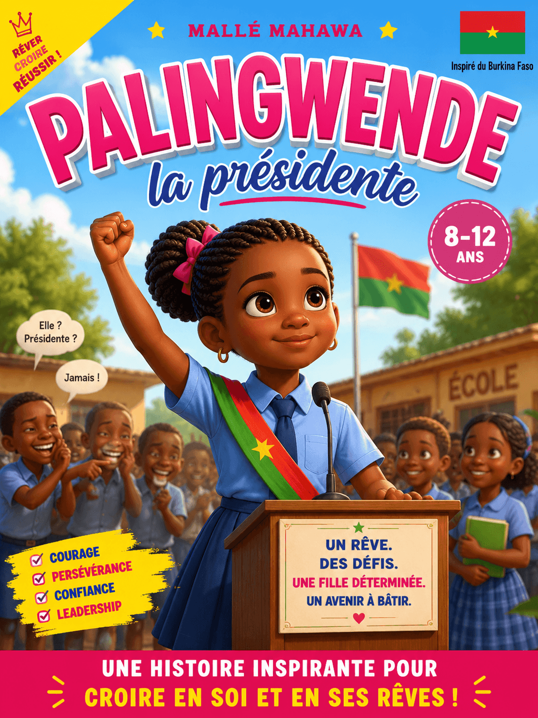 Couverture de PALINGWENDE la présidente 