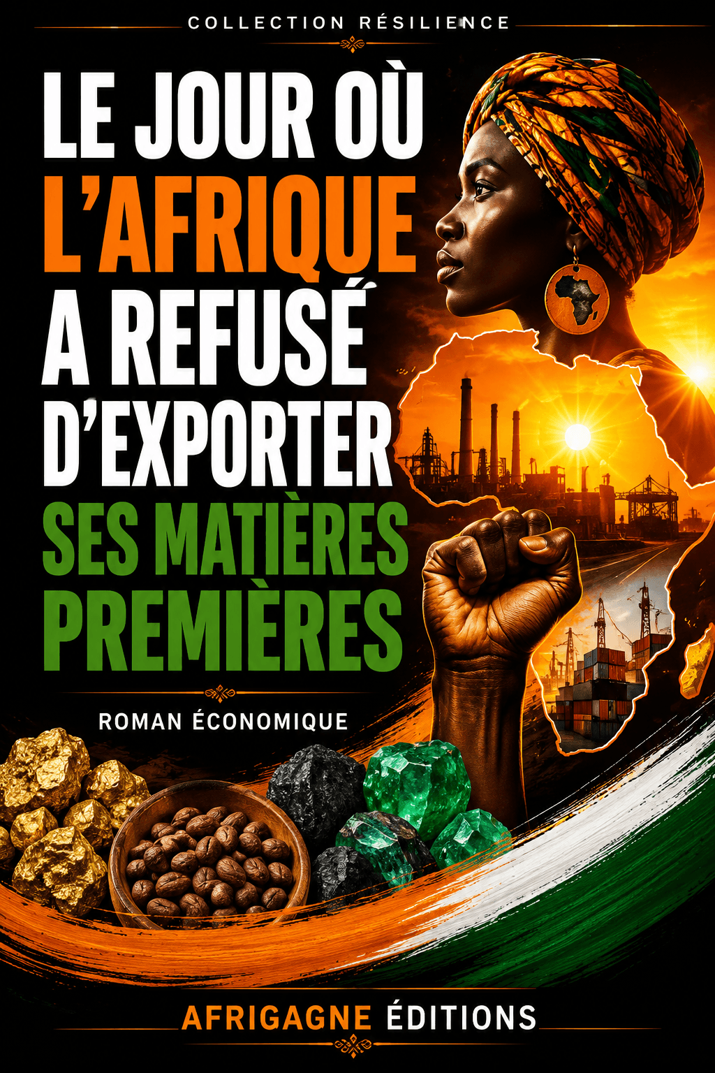 Couverture de LE JOUR OÙ L'AFRIQUE A REFUSÉ D'EXPORTER SES MATIÈRES PREMIÈRES 