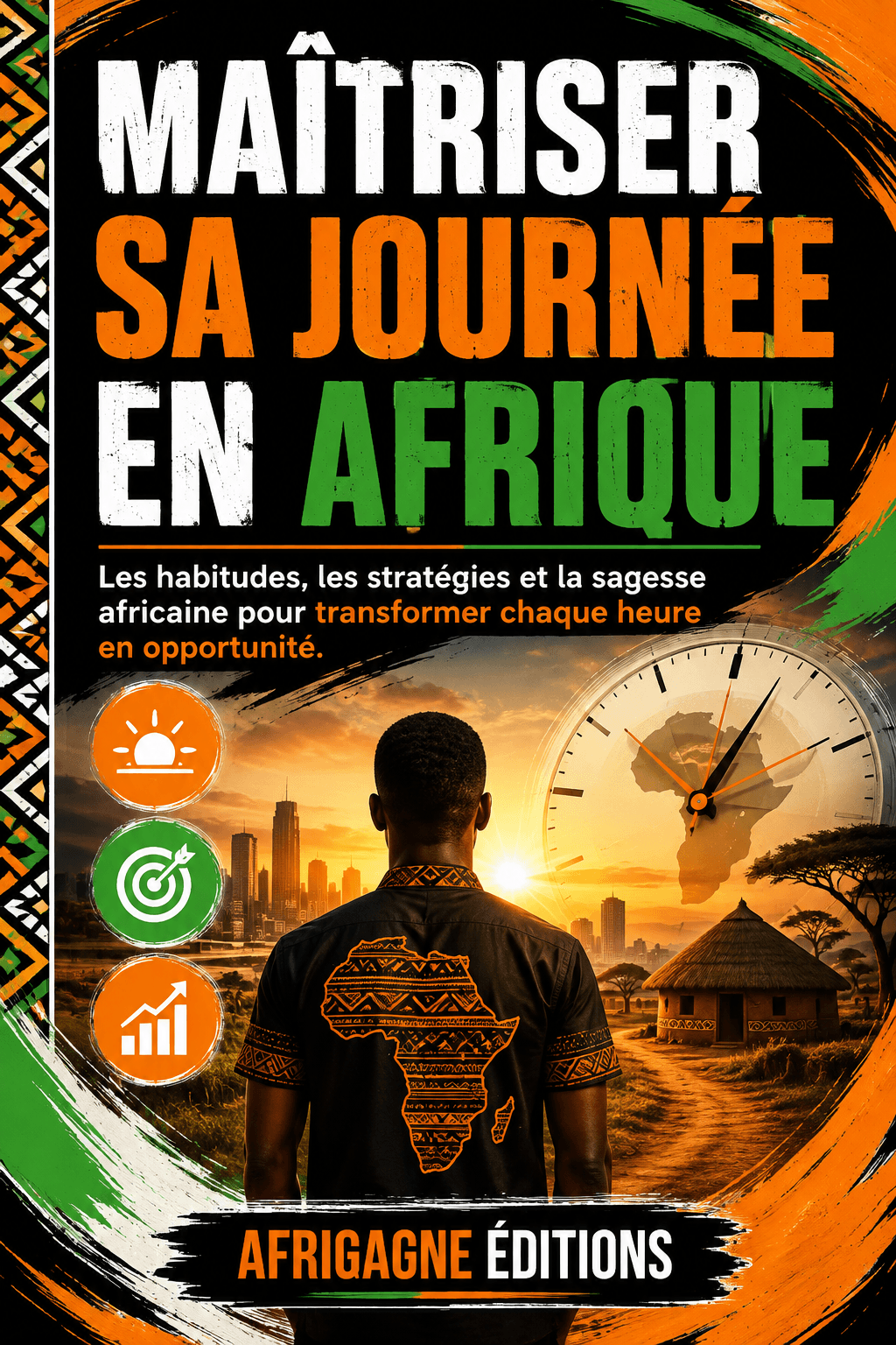 Couverture de MAITRISER SA JOURNÉE EN AFRIQUE 